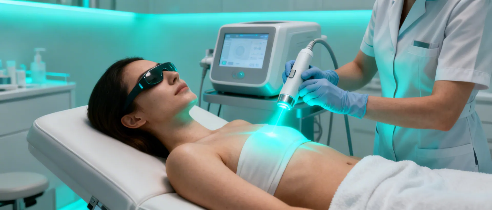 Cutera Laser clinical treatment with precision medical laser system